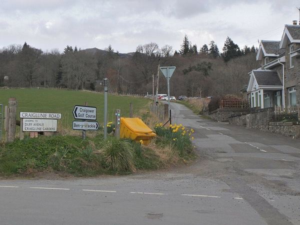 Ben Vrackie & Meall an Daimh from Pitlochry